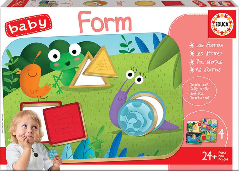 PUZZLE BABY FORMS FSC(R) EDUCA 18121