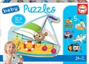 PUZZLE BABY VEHICULOS 2 FS EDUCA 18059