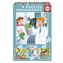 PUZZLE PROGRESIVOS DE MAYOR QUIERO SER 12 EDUCA 17146