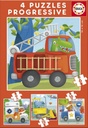 PUZZLE PROGRESIVOS PATRULLA RESCATE 6+9+ EDUCA 17144