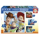 PUZZLE PROGRESIVOS PIXAR 12-16-20-2 EDUCA 19681