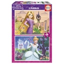 PUZZLE 2X48 DISNEY PRINCESS EDUCA 19997