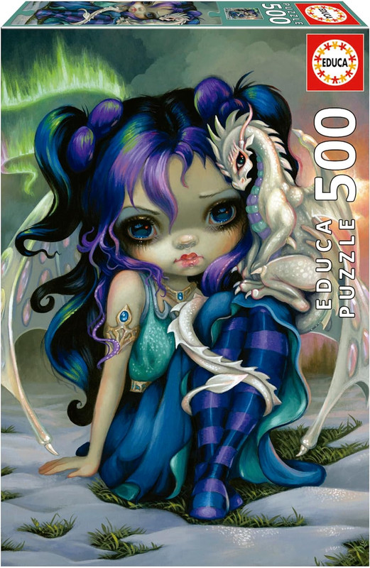 PUZZLE 500 HADA DEL DRAGÓN FSC(R) EDUCA 19906