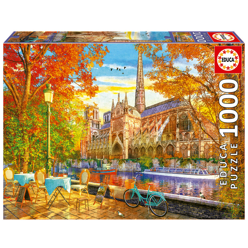 PUZZLE 1000 OTOÑO EN NOTRE DAME FSC(R EDUCA 19936