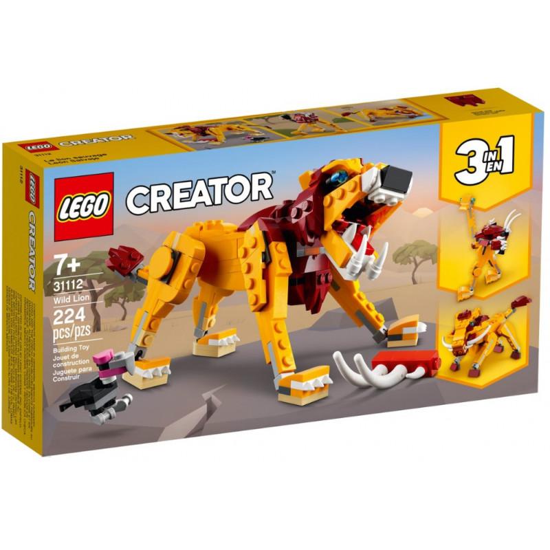 León Salvaje LEGO 31112