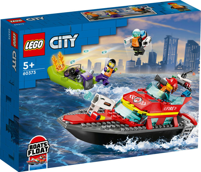 Lancha de Rescate de Bomberos V29 LEGO 60373