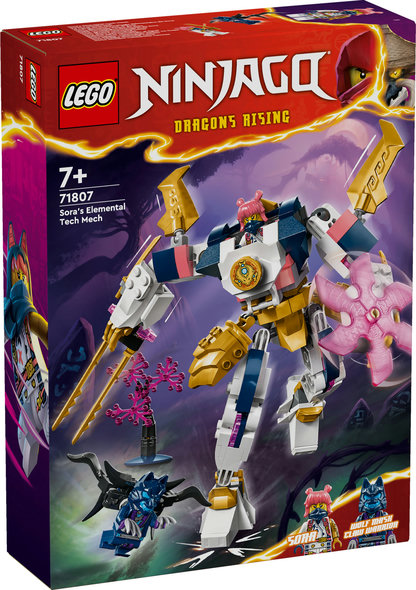 Meca Elemental Tecno de Sora V29 LEGO  71807