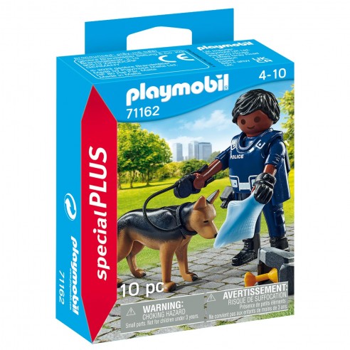 Policía con Perro PLAYMOBIL 71162