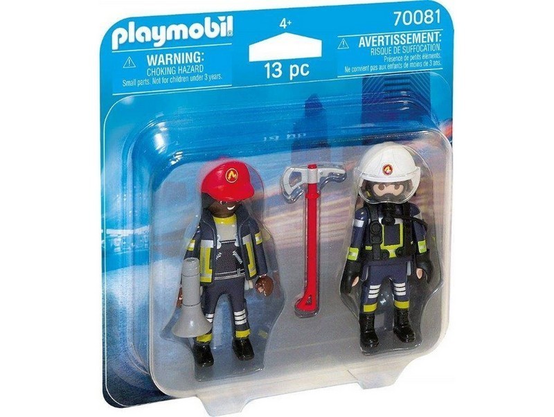 Duo Pack Bomberos  PLAYMOBIL 70081