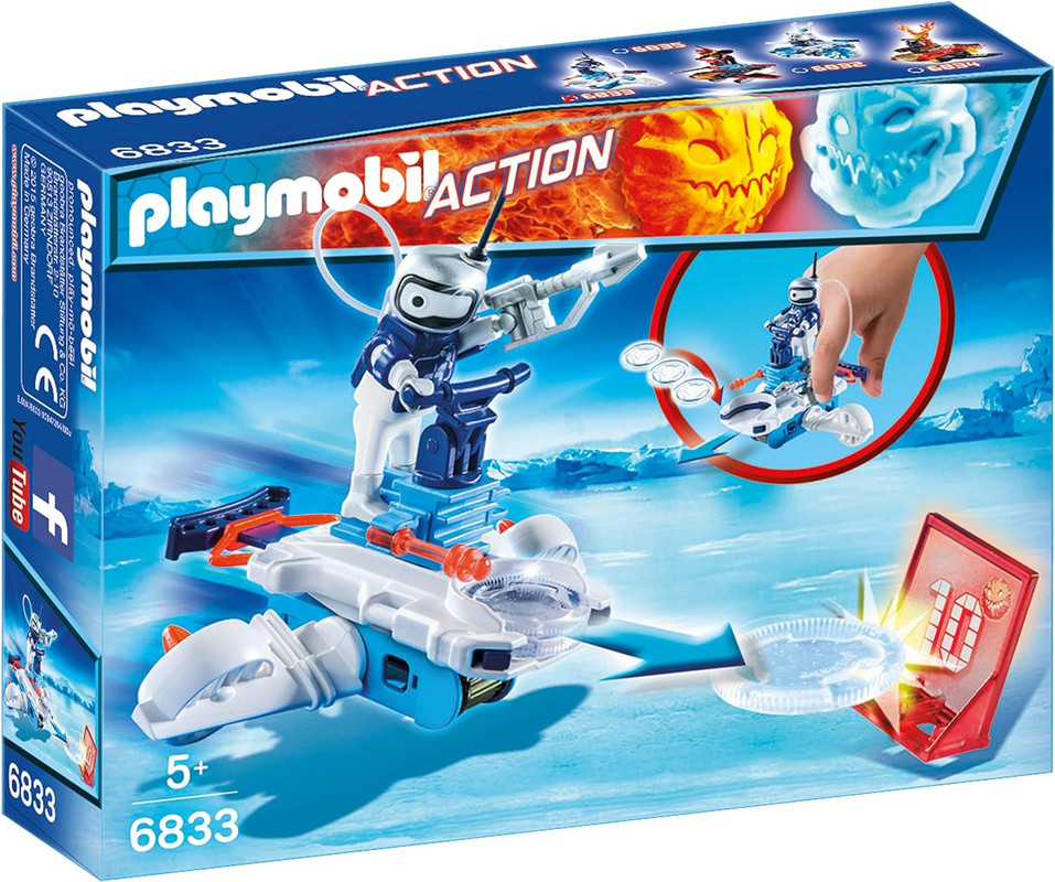 Robot de Hielo con Lanzador PLAYMOBIL PL6833