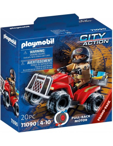 Bomberos - Speed Quad PLAYMOBIL 71090