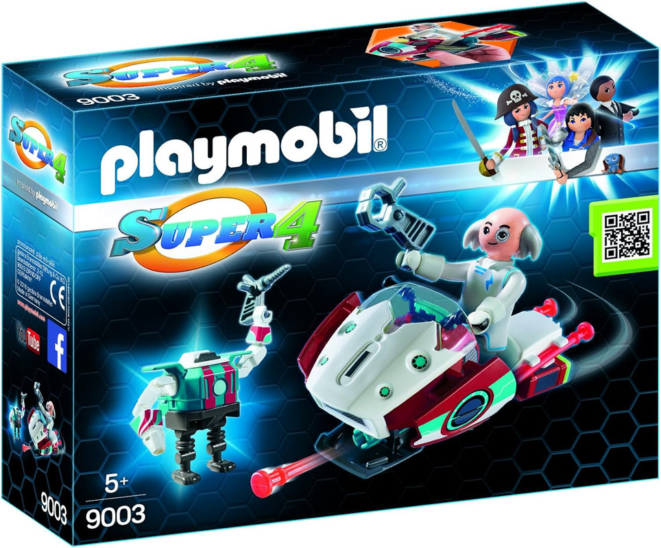 Skyjet con Dr. X y Robot PLAYMOBIL PL9003