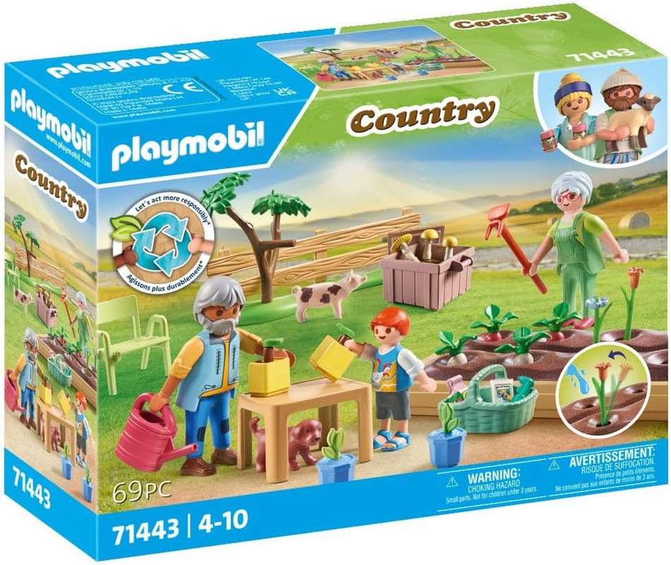 Huerto con abuelos PLAYMOBIL 71443