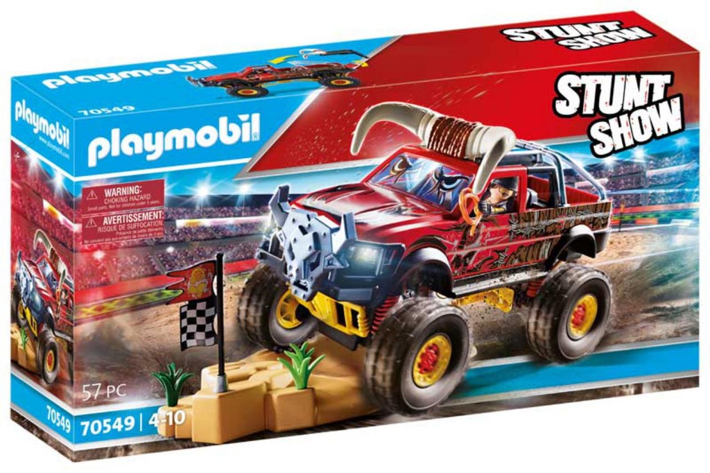 Stuntshow Monster Truck Horned PLAYMOBIL 70549