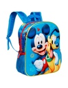 MICKEY Mochila 3D Pq Pluto KARACTERMANIA 2863 xxcm