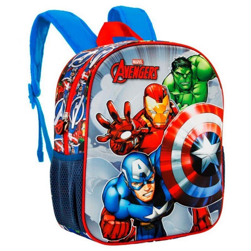 CAPITAN AMÉRICA Mochila 3D Pq  DEFY KARACTERMANIA 3238 xxcm