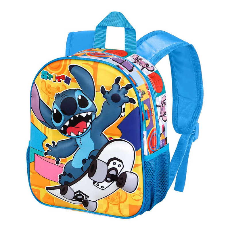 LILO Y STITCH Mochila 3D PEQUEÑA Skater  KARACTERMANIA 7028 26x11x31cm