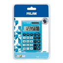 Blíster calculadora pocket azul 8 dígitos