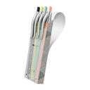ESTUCHE 4 Boligrafos SILVER