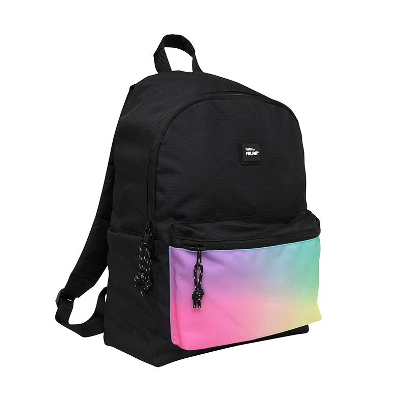 Mochila urbana clásica Sunset, negra 41 x 30 x 18 cm MILAN 624605SNK1 19x30x43cm