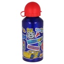 STOR BOTELLA ALUMINIO PEQUEÑA 400 ML CARS STICKERS