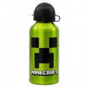 STOR BOTELLA ALUMINIO PEQUEÑA 400 ML. MINECRAFT CREEPER GREEN