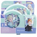 STOR SET EASY 5 PCS (PLATO, CUENCO, VASO 260 ML Y CUBIERTOS) EN ESTUCHE FROZEN ICE MAGIC 74215