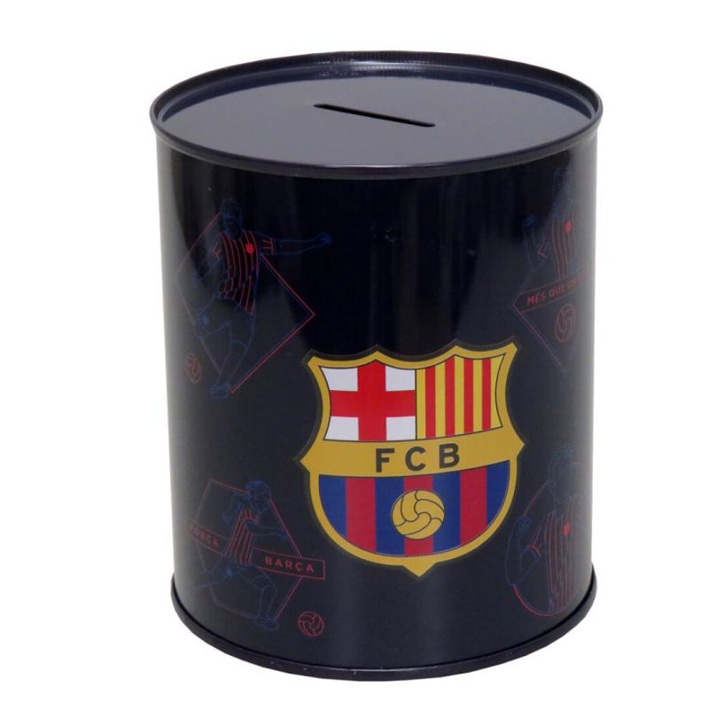 HUCHA CILÍNDRICA SELLADA MEDIANA FC BARCELONAHM-45-BC HM-45-BC