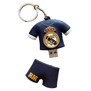 Pendrive Rubber 16gb Camiseta Real Madrid