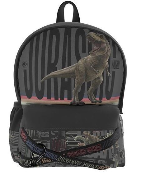 Jurassic World Roar! Mochila Juvenil- Trolley Adaptable a xxcm
