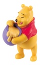 Winnie de pie + miel FIGURAS DE PVC WINNIE THE POOH