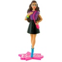 FIGURA PVC BARBIE  Bolso rosa FIGURAS DE PVC BARBIE