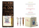 ESTUCHE DIARIO CON CANDADO Y BOLI A JUEGO CDB-187