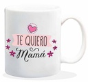 TAZA CERAMICA con mensaje "Te quiero Mama".