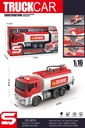 CAMION CUBA BOMBEROS FRICCION, LUZ Y SONIDO ESCALA 1:16
