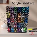 EXPOSITOR 180 ACRYLIC PENS,24 COLORES