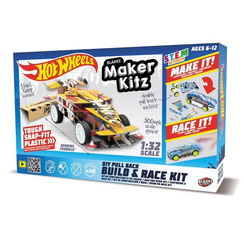 PULL BACK HOT WHEELS MAKER KIT MONDO 51193