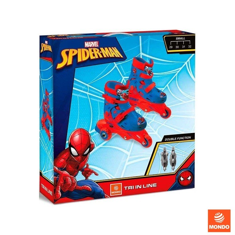TRI PATIN SPIDERMAN MONDO 28631