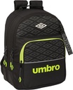 MOCHILA DOBLE ADAPT.CARRO UMBRO "LIMA" 32x42x15cm