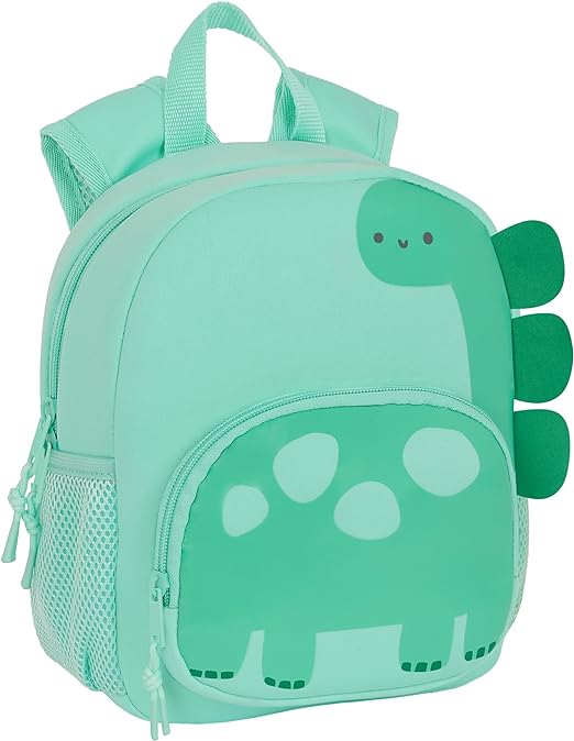 MOCHILA NEOPRENO SAFTA "DINOSAURIO" 20x25x9cm 0x0x0cm