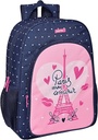 MOCHILA ADAPT.CARRO SAFTA "PARIS" 33x42x14cm