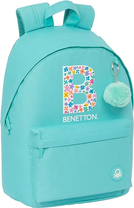 MOCHILA PARA PORTATIL 14,1" BENETTON "LETTER" 31x41x16cm