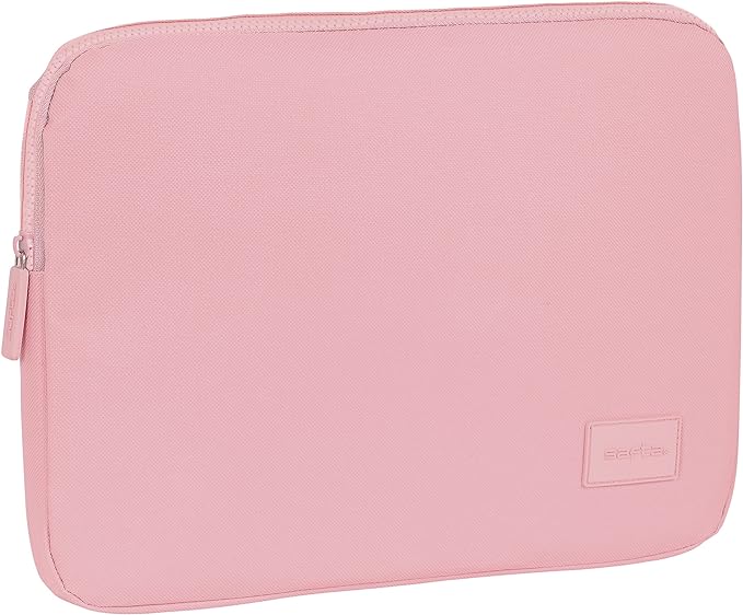 FUNDA PARA PORTATIL 14'' SAFTA BASIC "ROSA" 34x25x2cm