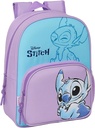 MOCHILA INFANTIL ADAPT.CARRO STITCH "SWEET" 26x34x3cm
