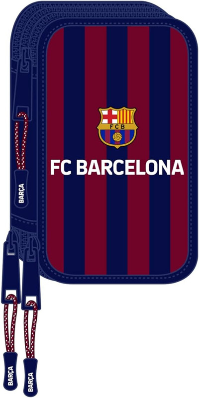 PLUMIER TRIPLE 36 pcs F.C.BARCELONA 12.5x19.5x5.5cm