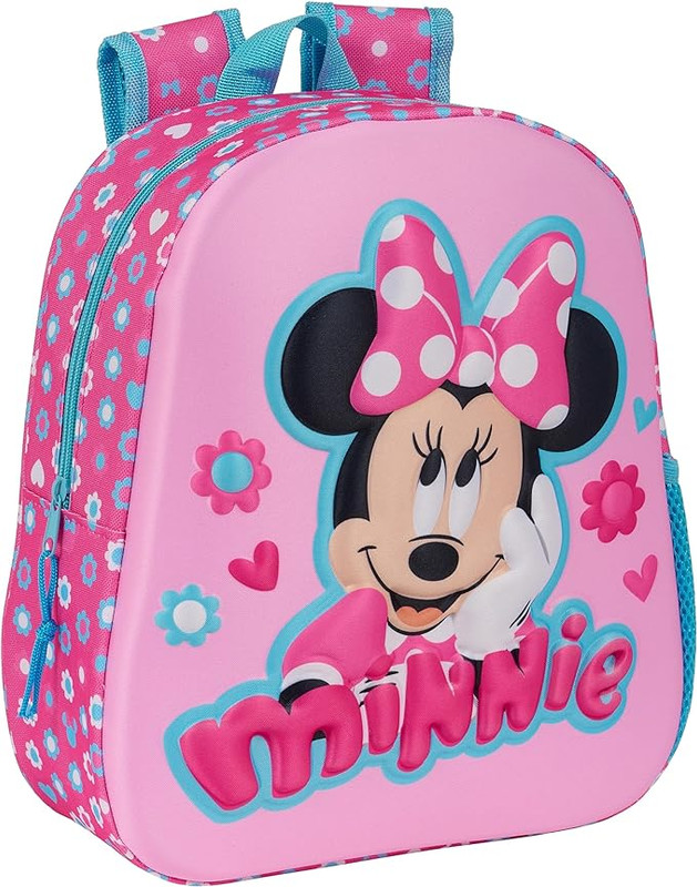 MOCHILA 3D MINNIE MOUSE 27x33x3cm