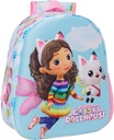 MOCHILA 3D GABBY'S DOLLHOUSE SAFTA 622473890 33x27x3cm