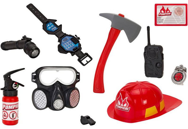 SET DE BOMBERO CASCO+ACCESORIOS GLOBO GLO37429