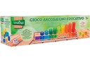 JUEGO DE MADERA CON NUMEROS Y ANILLOS DE COLORES 11,5 x 4 3 x 12 LEGNOLAND GLO37737