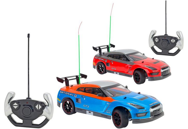 R/C COCHE 7 FUNC. CONBATTERIES/RECHARGER 1:10 2MOD GLOBO GLO37854